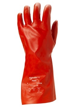 PVA Organic Solvent Resistant Lined 14" Gauntlet Gloves