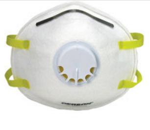 Particulate Respirator with Valve 100 Per Case Gerson