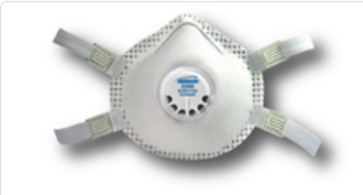 Particulate Respirator w/ Valve & Adjustable Straps 50 Per Case Gerson