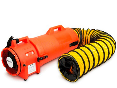 Allegro 8" AC Plastic Blower with Compact Canister. 1 Each.