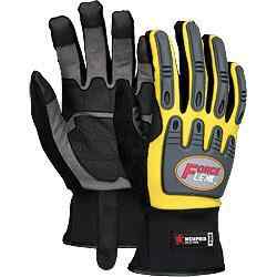 ForceFlex, Back of Hand Protection Gloves With a Slip-On Cuff