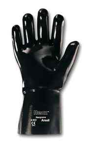 Ansell's Neox Neoprene Fully Coated 14" Gauntlet Gloves 