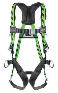 AirCore harness with side D-rings and Quick -Connect buckles.
