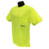 ST11-N Non-Rated Short Sleeve Safety T-shirt with Max-Dri 