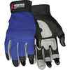 Fasguard Gloves, Three Fingerless Design, With Synthetic Leather Palm