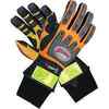 ForceFlex, High Visibility Gloves With a Rough Palm Pad