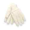 Absorbent, Cotton Canvas, Knit Wrist, Wing Thumb Gloves 