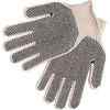 Cotton / Polyester Blend, Two-sided PVC Dot Gloves 