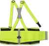 Hi-Visibility Back Support Belt W/Detachable Lime Green Suspenders